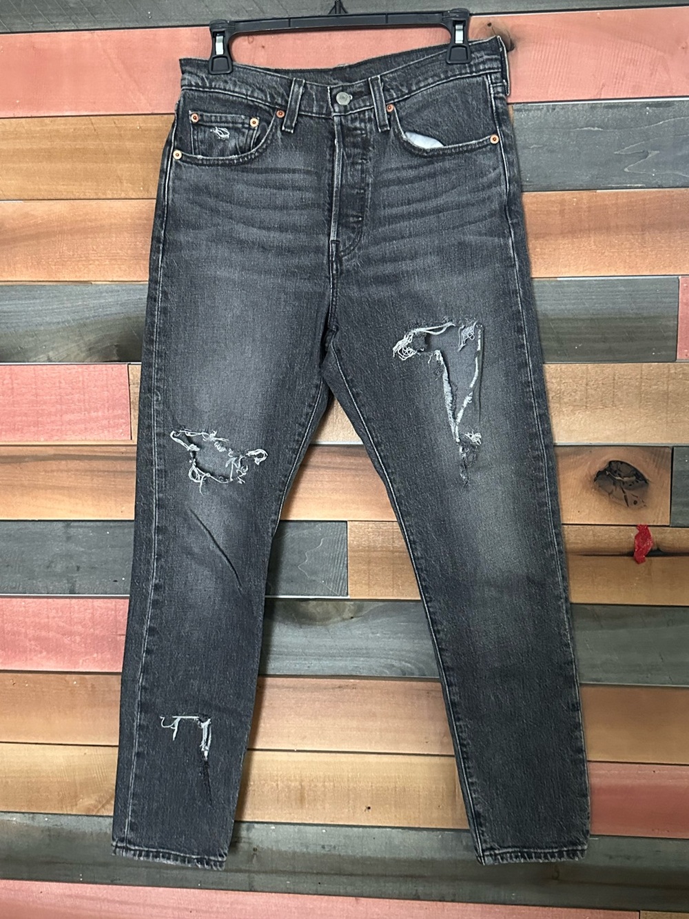 LEVIS 501 Button Fly Big E 1997  27/28